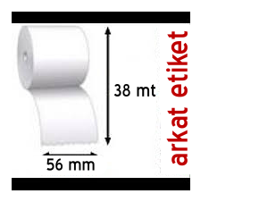 Otopark Rulosu 56 mm x 25 mt